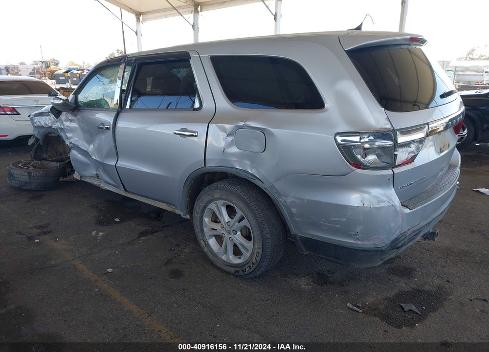 2012 DODGE DURANGO SXT VIN: 1C4RDHAG3CC138463