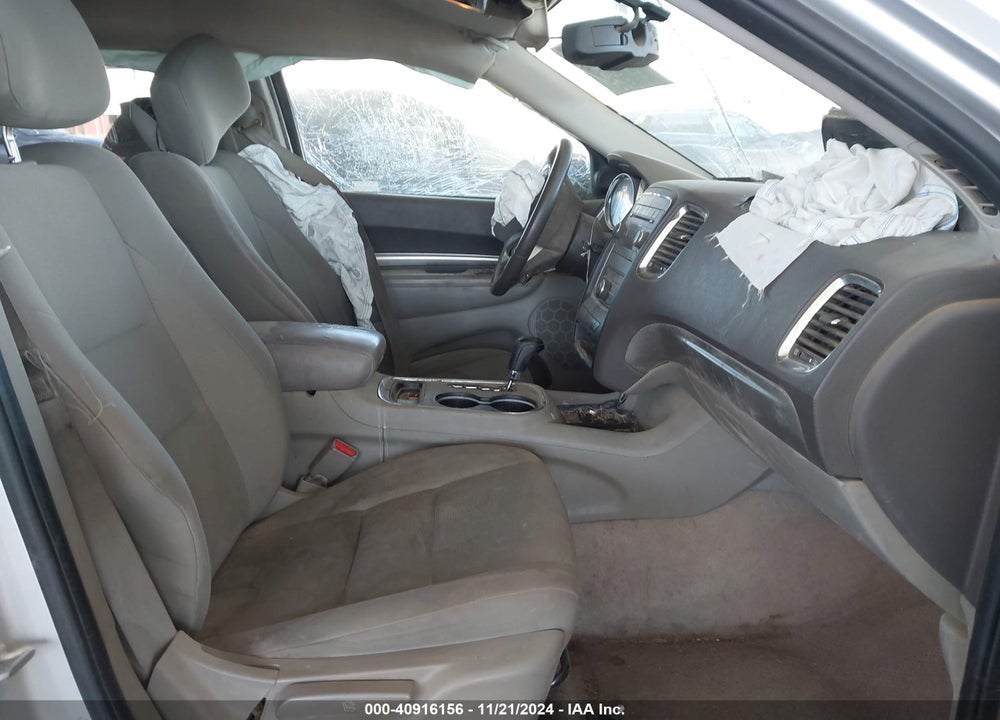 2012 DODGE DURANGO SXT VIN: 1C4RDHAG3CC138463