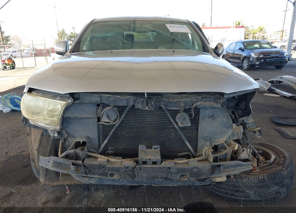 2012 DODGE DURANGO SXT VIN: 1C4RDHAG3CC138463