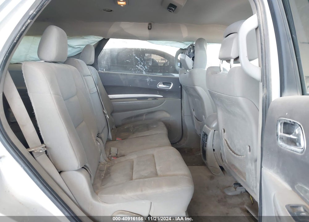 2012 DODGE DURANGO SXT VIN: 1C4RDHAG3CC138463