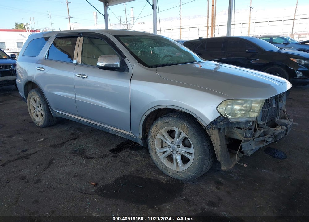 2012 DODGE DURANGO SXT VIN: 1C4RDHAG3CC138463