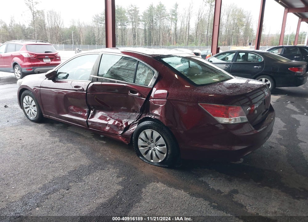 2010 HONDA ACCORD 2.4 LX VIN: 1HGCP2F30AA079477