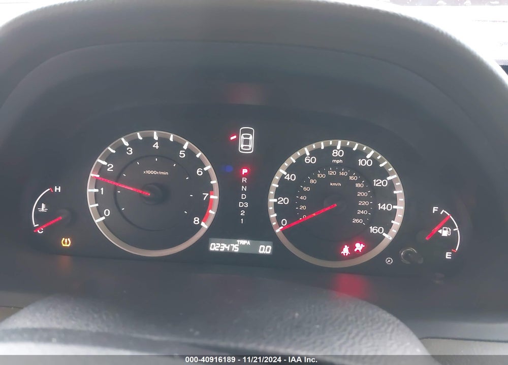 2010 HONDA ACCORD 2.4 LX VIN: 1HGCP2F30AA079477
