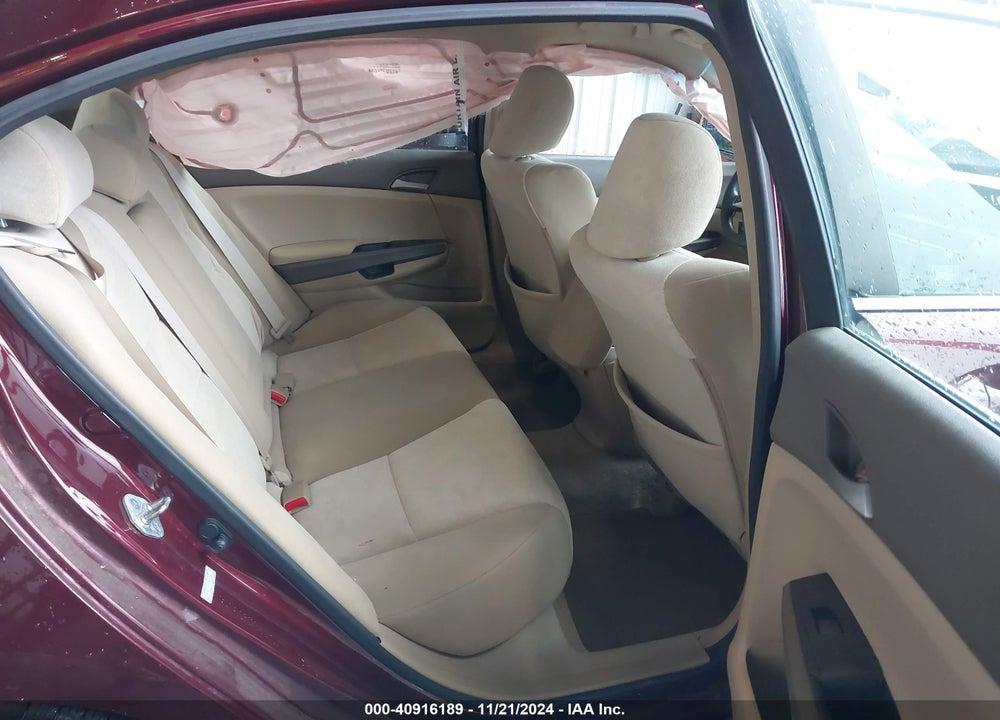 2010 HONDA ACCORD 2.4 LX VIN: 1HGCP2F30AA079477