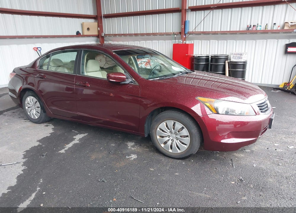 2010 HONDA ACCORD 2.4 LX VIN: 1HGCP2F30AA079477