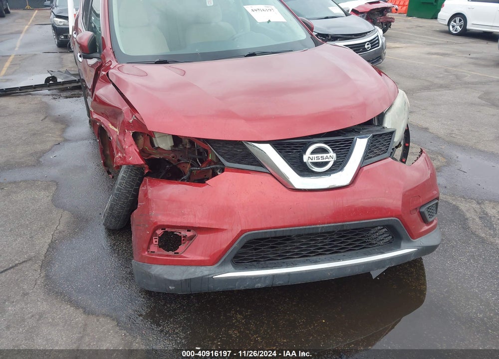 2016 NISSAN ROGUE SV VIN: 5N1AT2MT2GC883695