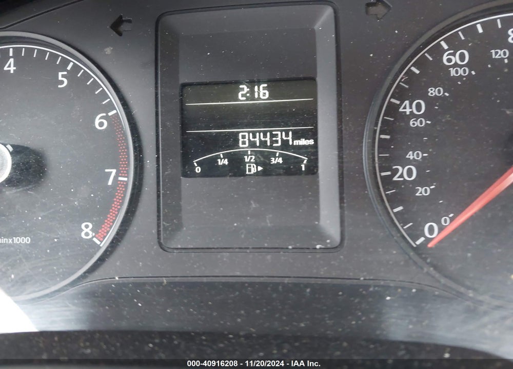 2013 VOLKSWAGEN JETTA 2.0L S VIN: 3VW2K7AJ5DM233486