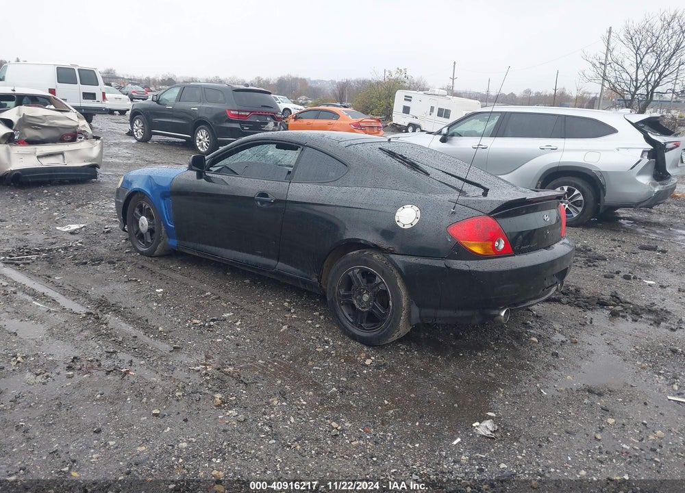 2003 HYUNDAI TIBURON VIN: KMHHM65DX3U060916
