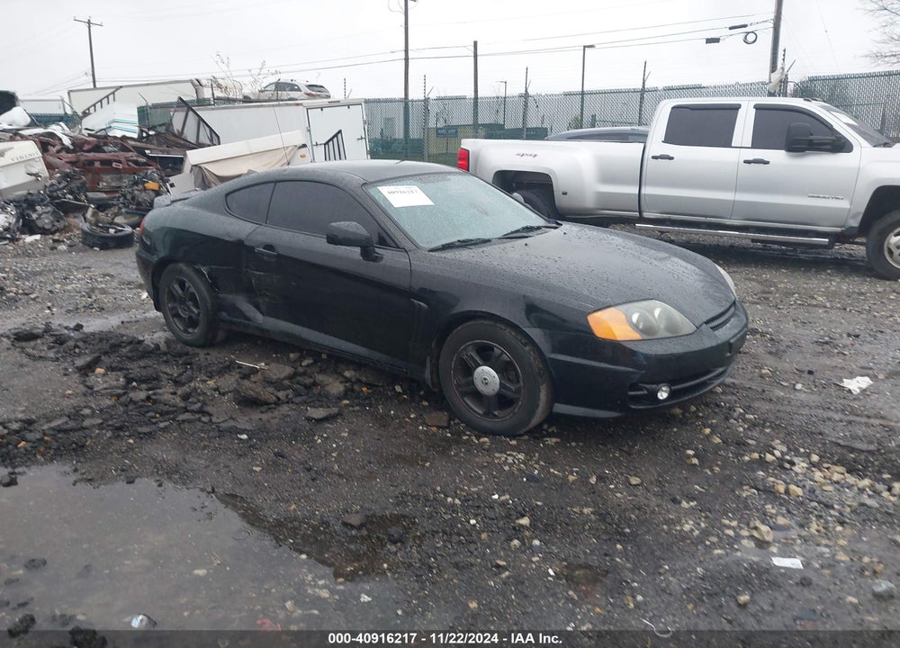 2003 HYUNDAI TIBURON VIN: KMHHM65DX3U060916