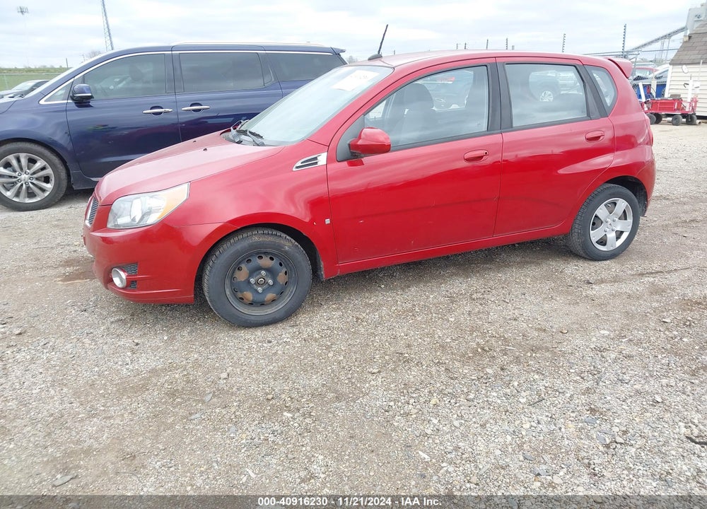 2009 PONTIAC G3 VIN: KL2TD66E29B692564