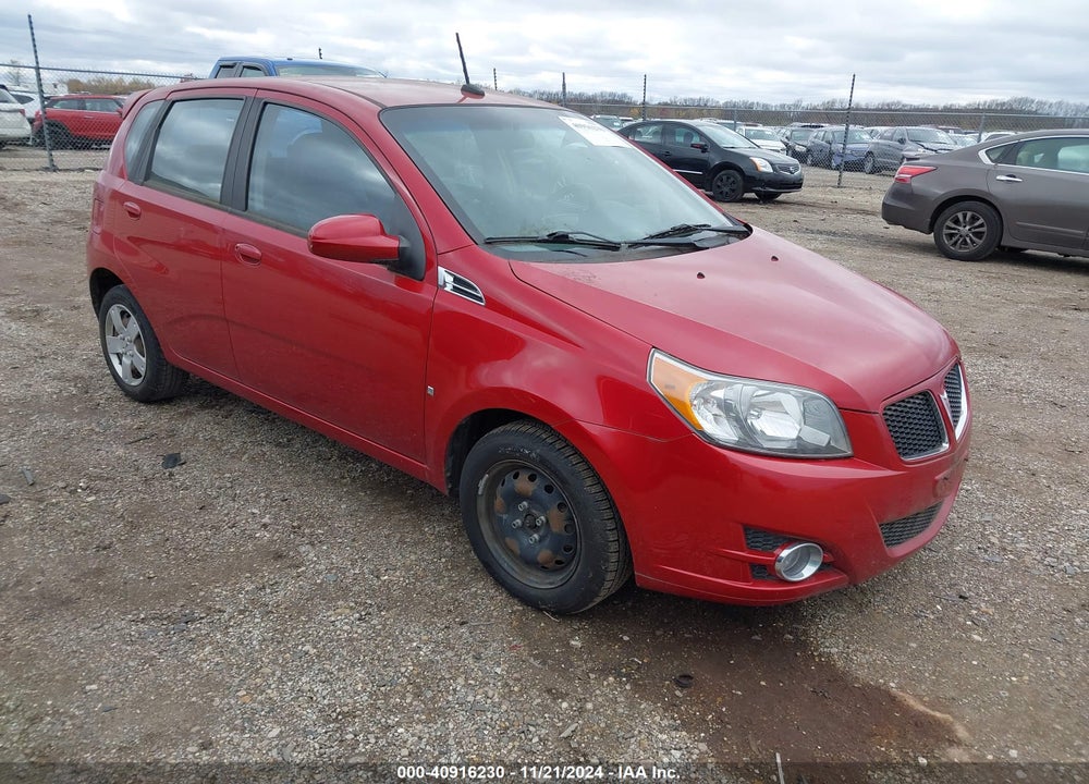 2009 PONTIAC G3 VIN: KL2TD66E29B692564