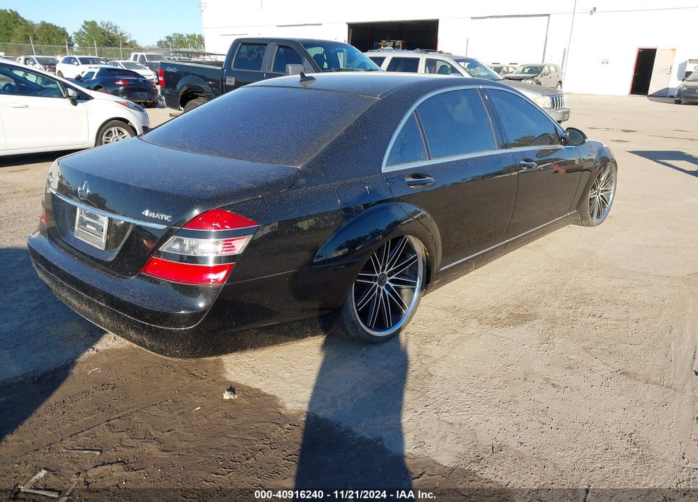 2008 MERCEDES-BENZ S 550 4MATIC VIN: WDDNG86X78A218923