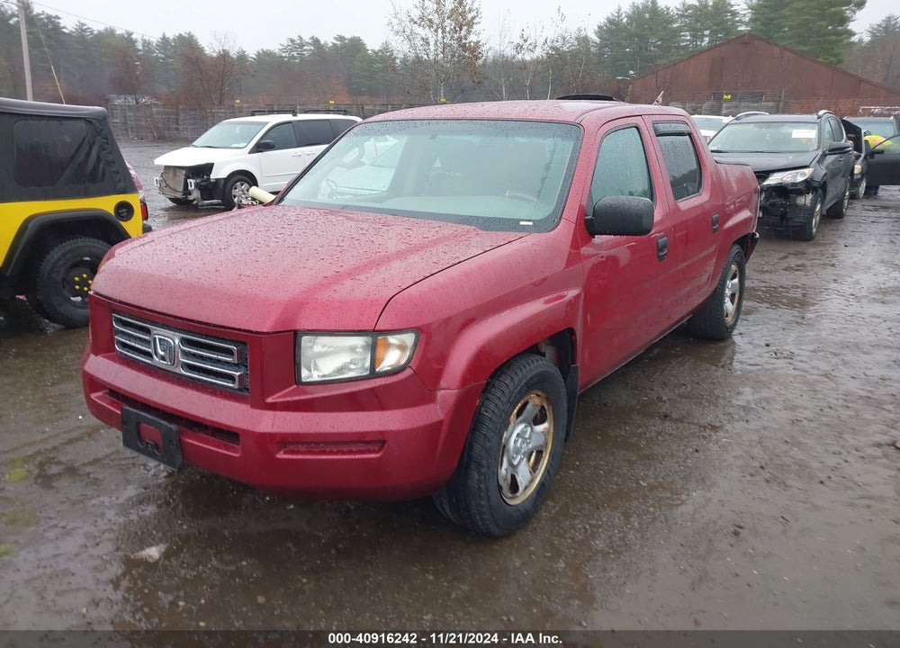 2006 HONDA RIDGELINE RT VIN: 2HJYK16296H563916