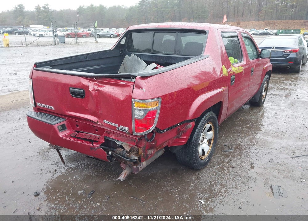 2006 HONDA RIDGELINE RT VIN: 2HJYK16296H563916