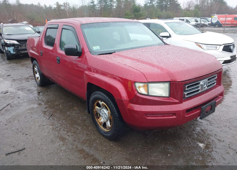 2006 HONDA RIDGELINE RT VIN: 2HJYK16296H563916
