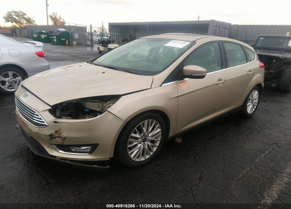 2017 FORD FOCUS TITANIUM VIN: 1FADP3N22HL272686
