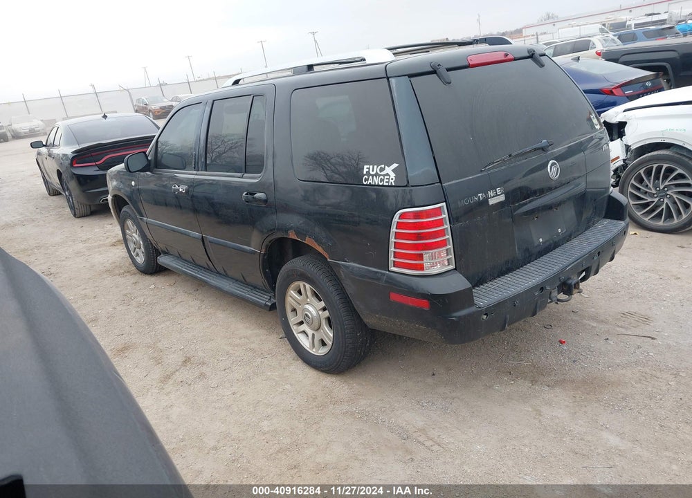 2004 MERCURY MOUNTAINEER VIN: 4M2DU86K84ZJ45912