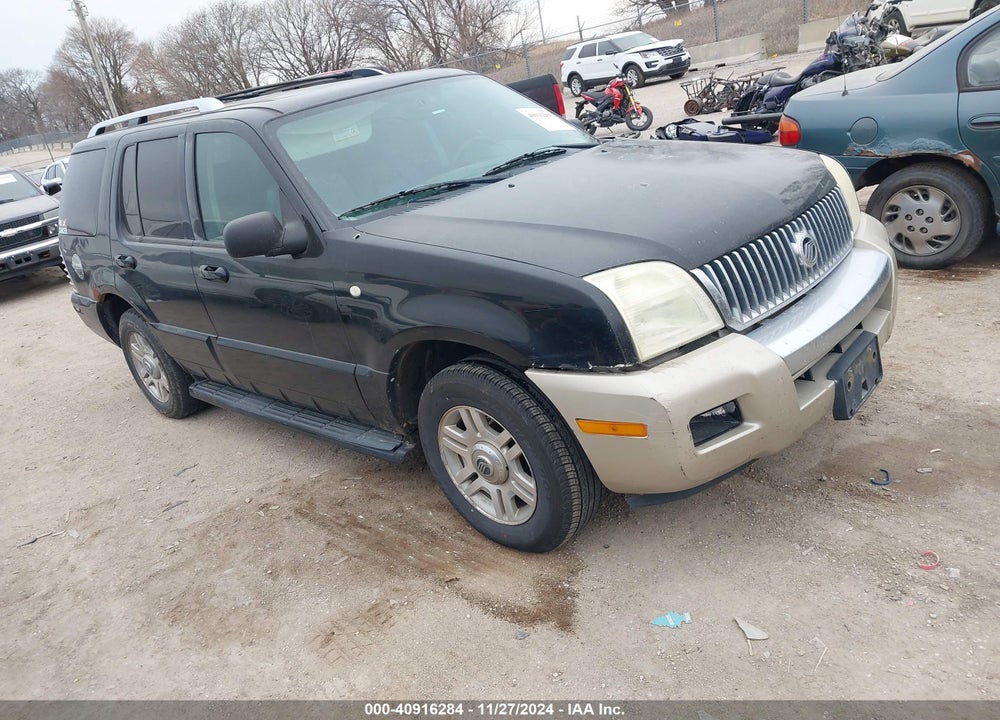 2004 MERCURY MOUNTAINEER VIN: 4M2DU86K84ZJ45912