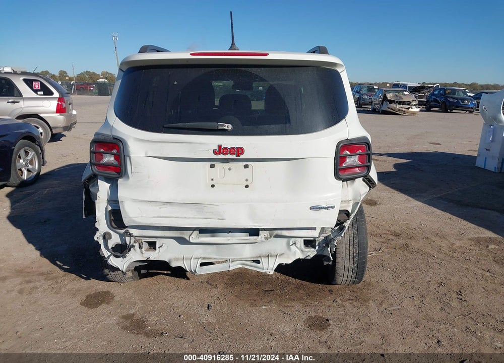 2017 JEEP RENEGADE LATITUDE FWD VIN: ZACCJABB3HPF55254