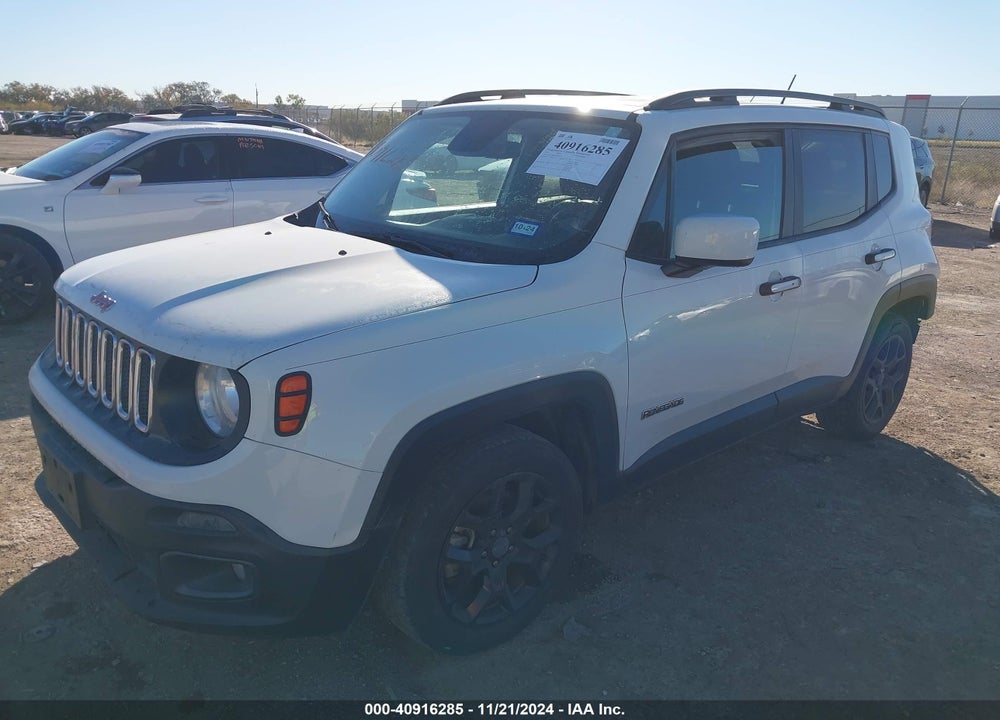 2017 JEEP RENEGADE LATITUDE FWD VIN: ZACCJABB3HPF55254