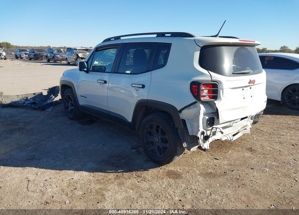 2017 JEEP RENEGADE LATITUDE FWD VIN: ZACCJABB3HPF55254
