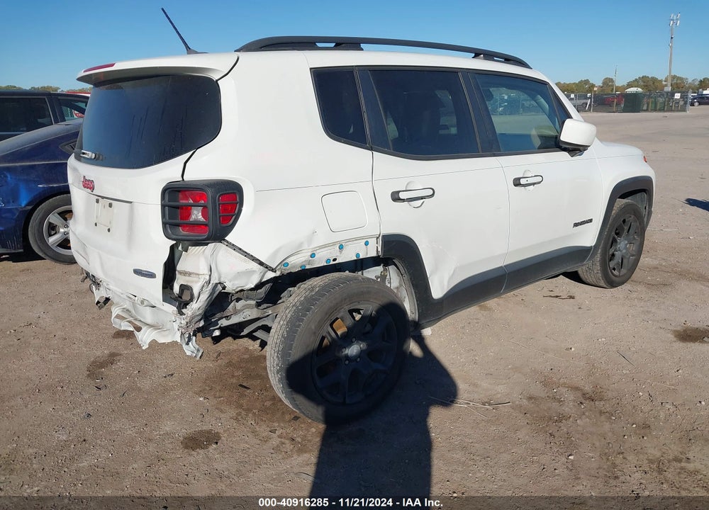 2017 JEEP RENEGADE LATITUDE FWD VIN: ZACCJABB3HPF55254