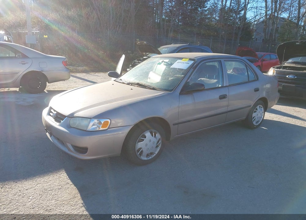 2001 TOYOTA COROLLA CE VIN: 2T1BR12E31C501520