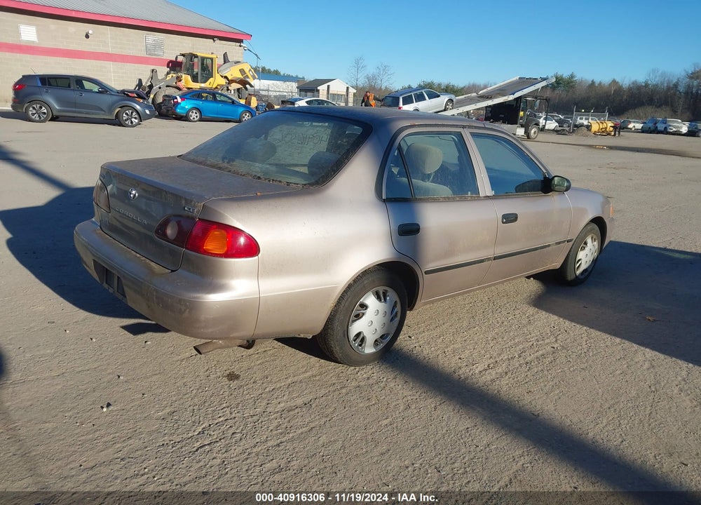 2001 TOYOTA COROLLA CE VIN: 2T1BR12E31C501520