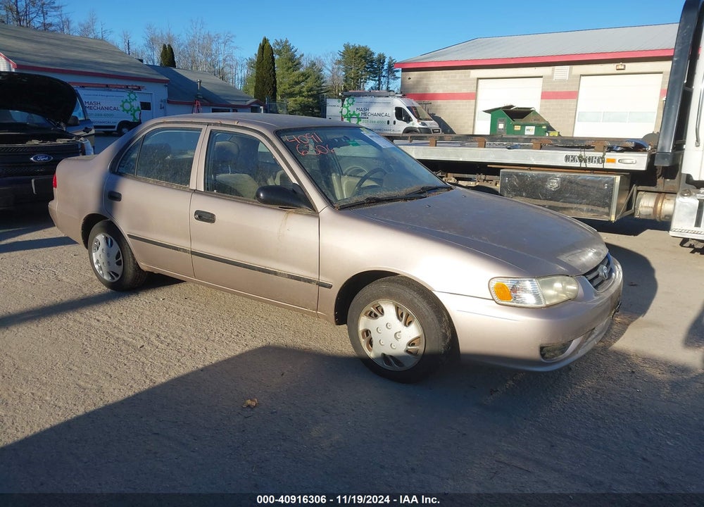 2001 TOYOTA COROLLA CE VIN: 2T1BR12E31C501520