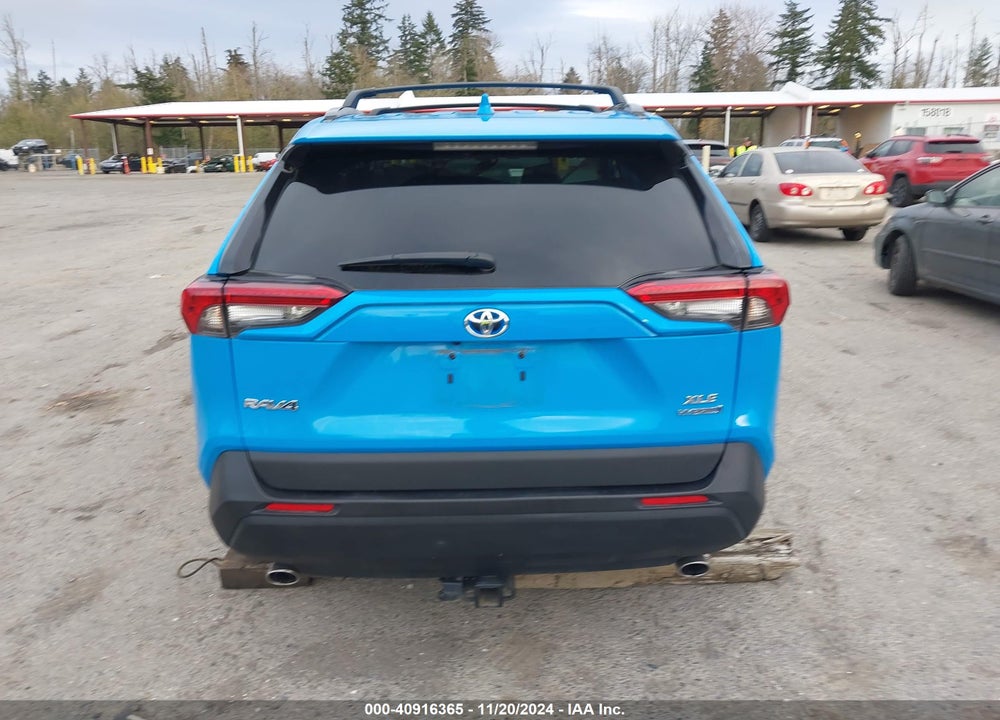 2021 TOYOTA RAV4 HYBRID XLE PREMIUM VIN: 2T3B6RFV6MW020608