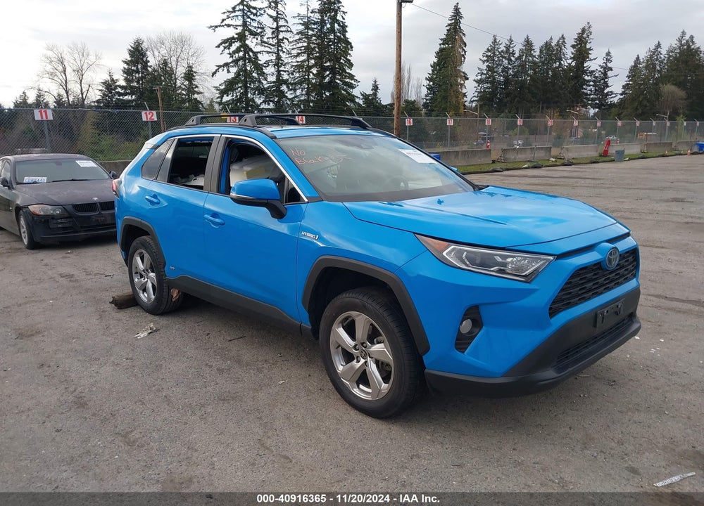 2021 TOYOTA RAV4 HYBRID XLE PREMIUM VIN: 2T3B6RFV6MW020608