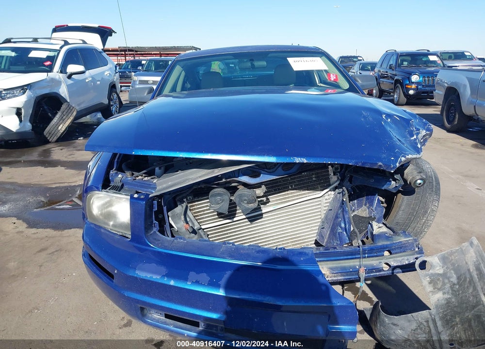 2006 FORD MUSTANG V6 VIN: 1ZVFT80N965228308