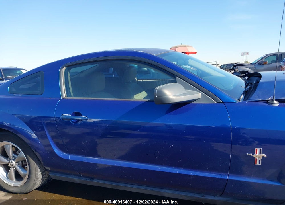 2006 FORD MUSTANG V6 VIN: 1ZVFT80N965228308