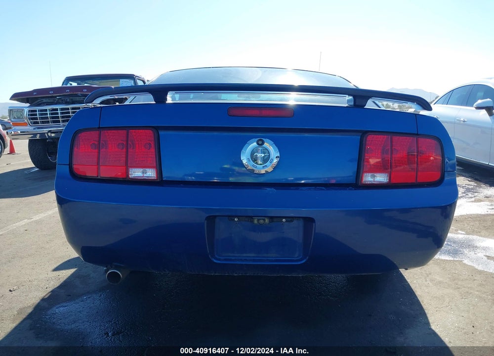 2006 FORD MUSTANG V6 VIN: 1ZVFT80N965228308