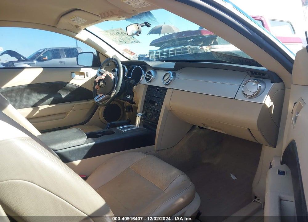 2006 FORD MUSTANG V6 VIN: 1ZVFT80N965228308