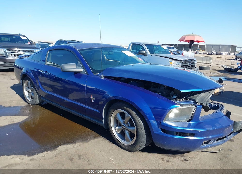 2006 FORD MUSTANG V6 VIN: 1ZVFT80N965228308
