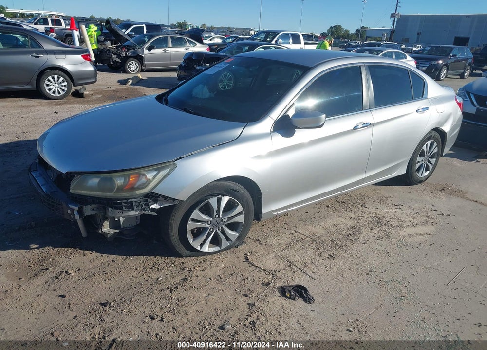 2013 HONDA ACCORD LX VIN: 1HGCR2F34DA177913