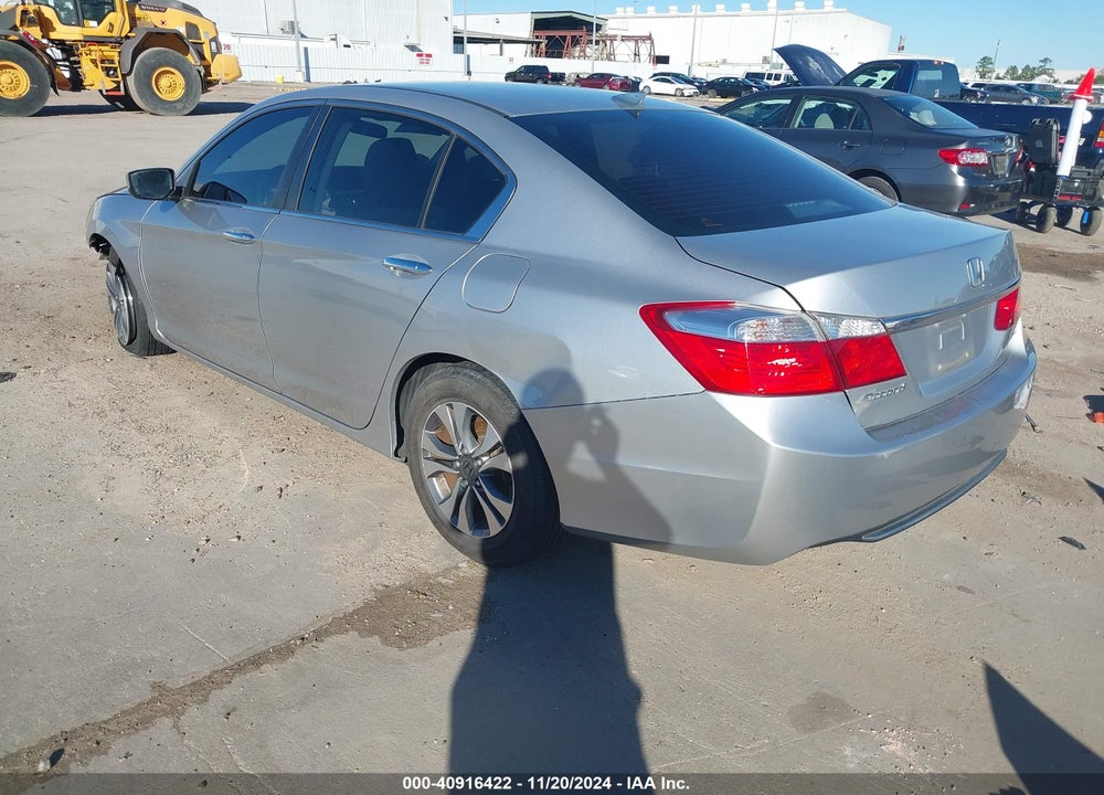 2013 HONDA ACCORD LX VIN: 1HGCR2F34DA177913