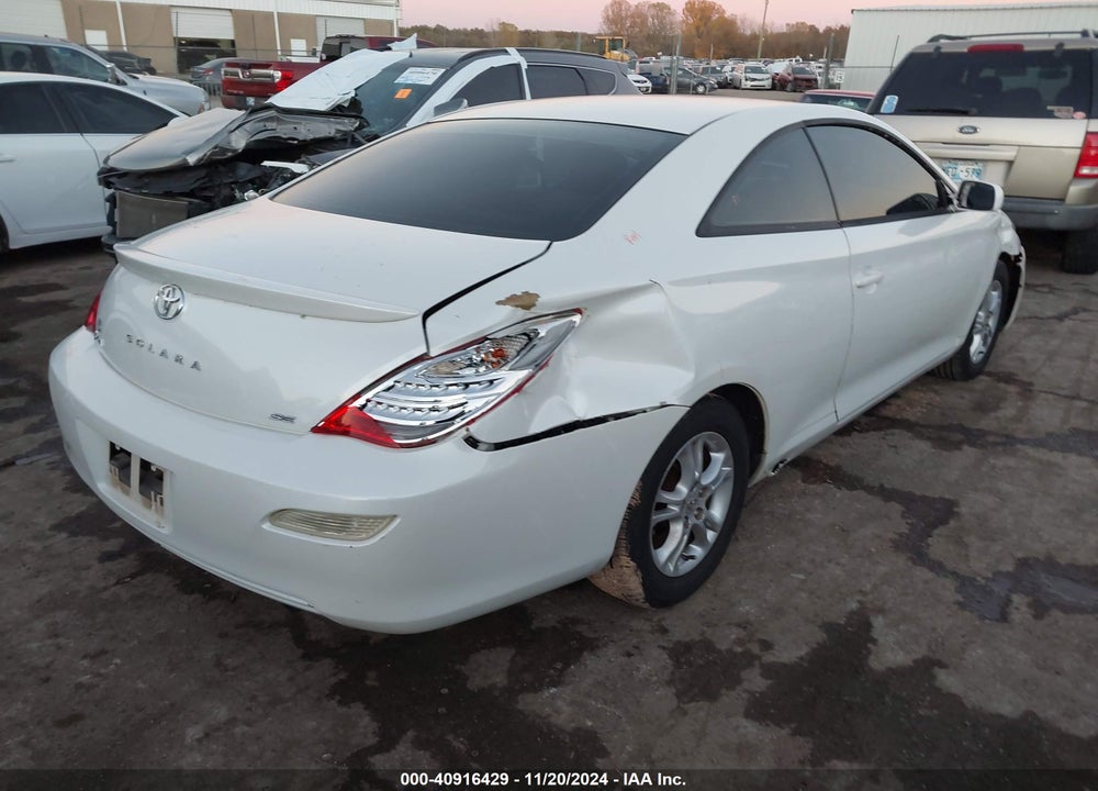 2007 TOYOTA CAMRY SOLARA SE V6 VIN: 4T1CA30P67U128475