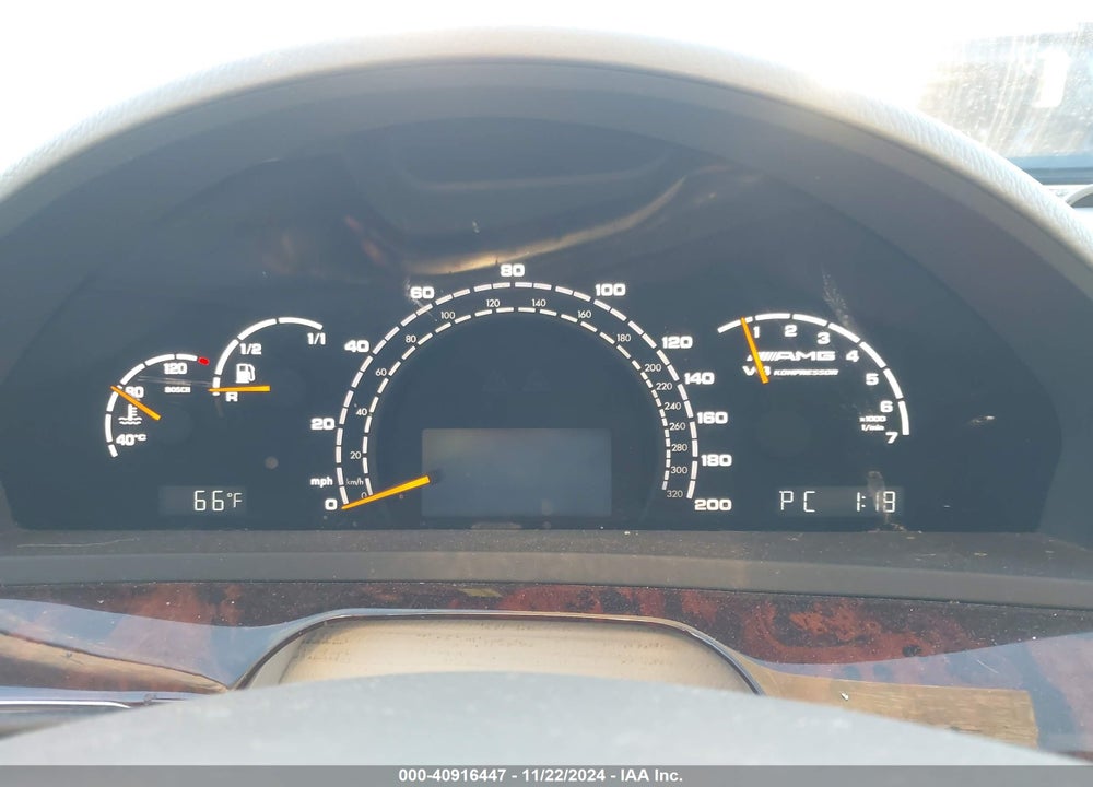 2004 MERCEDES-BENZ S 55 AMG VIN: WDBNG74J74A404599