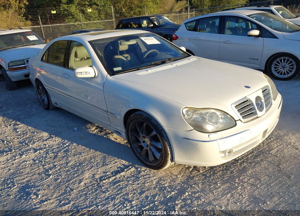 2004 MERCEDES-BENZ S 55 AMG VIN: WDBNG74J74A404599