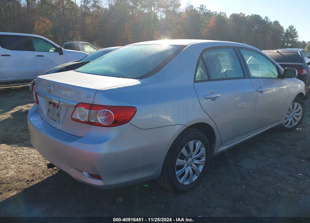 2012 TOYOTA COROLLA LE VIN: 5YFBU4EE2CP022830