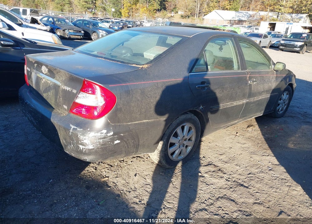 2004 TOYOTA CAMRY XLE V6 VIN: 4T1BF32K84U578476