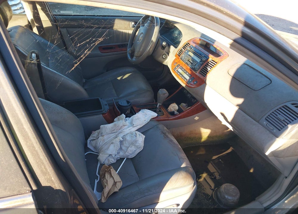 2004 TOYOTA CAMRY XLE V6 VIN: 4T1BF32K84U578476