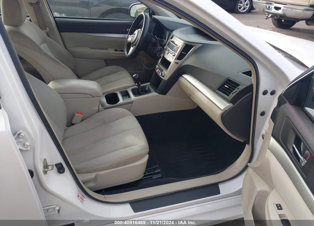 2011 SUBARU LEGACY 2.5I VIN: 4S3BMAA61B1235719