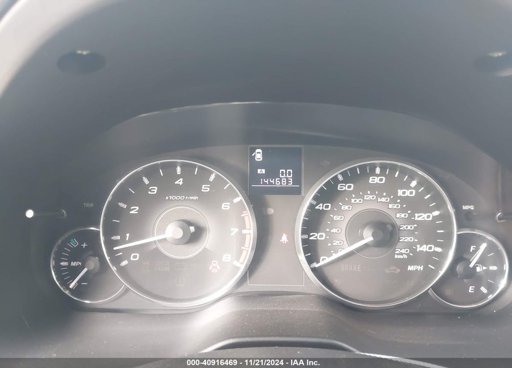 2011 SUBARU LEGACY 2.5I VIN: 4S3BMAA61B1235719