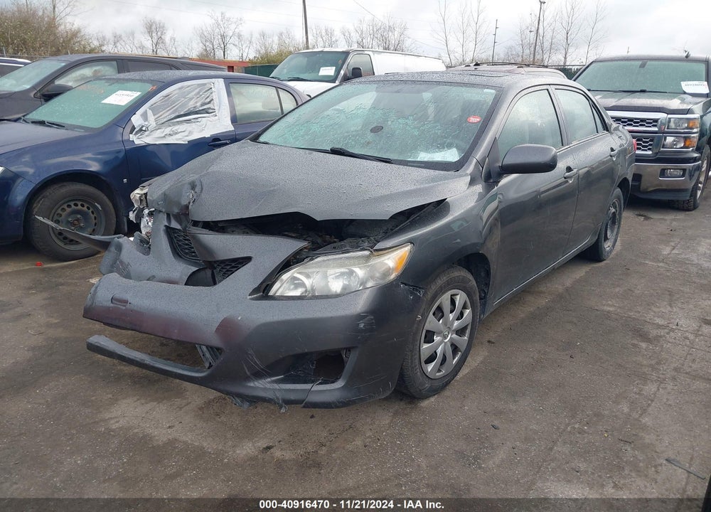 2010 TOYOTA COROLLA LE VIN: 1NXBU4EE9AZ378882