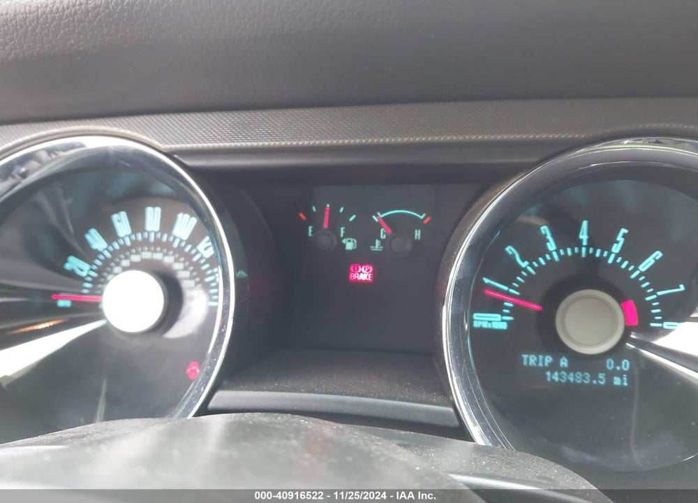 2012 FORD MUSTANG V6 VIN: 1ZVBP8EM9C5283310