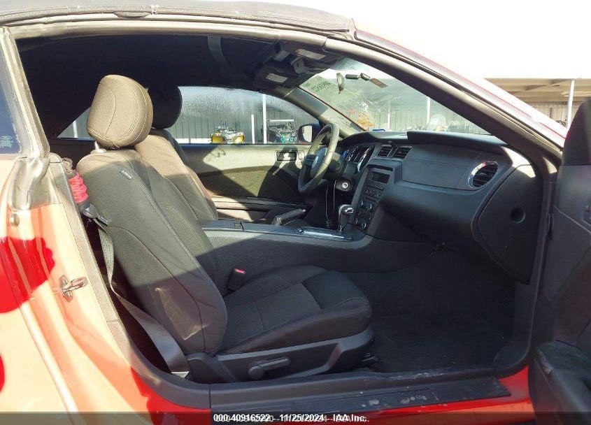 2012 FORD MUSTANG V6 VIN: 1ZVBP8EM9C5283310