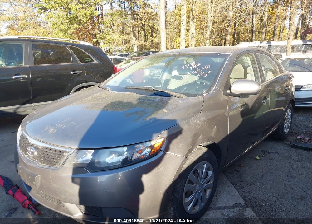 2010 KIA FORTE EX VIN: KNAFU4A24A5061729